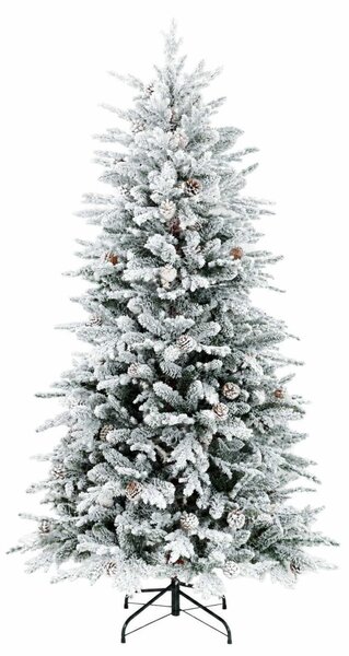 Műanyag Hajtogatós Karácsonyfa 150 cm 150 LED Meleg fehér