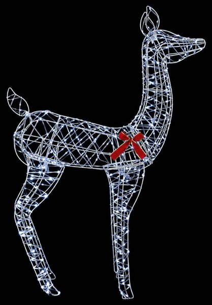 3D karácsonyi rénszarvas LOVIISA 285 LED Hideg fehér