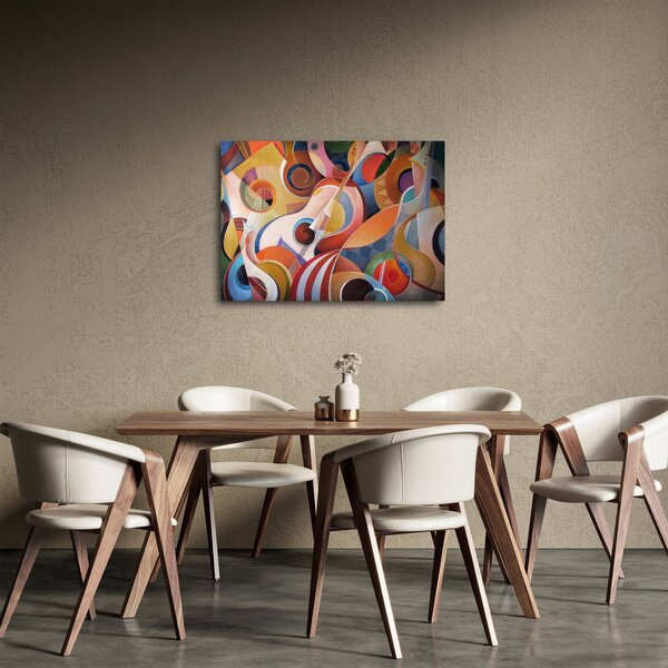 Kép - Zenei absztrakt (70x50 cm)