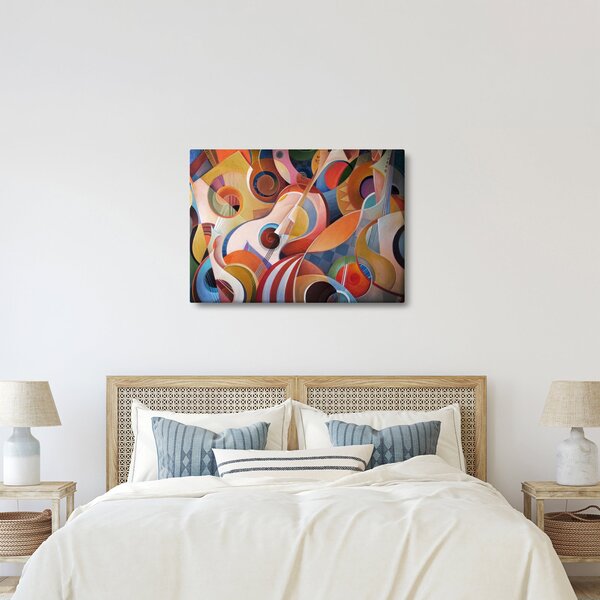 Kép - Zenei absztrakt (70x50 cm)