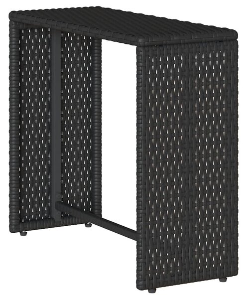 5 részes polyrattan kerti kanapé garnitúra párnákkal stackable