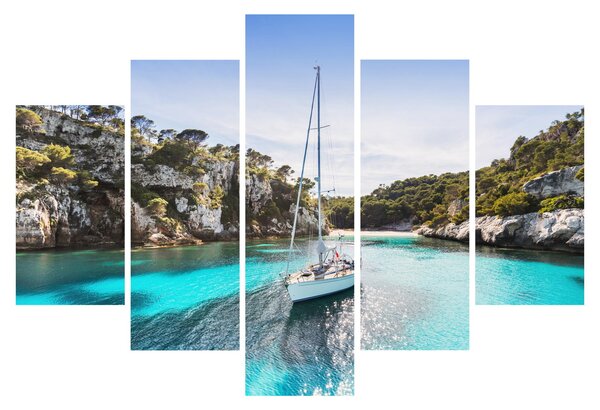 Kép - Strand vitorlással (150x105 cm)