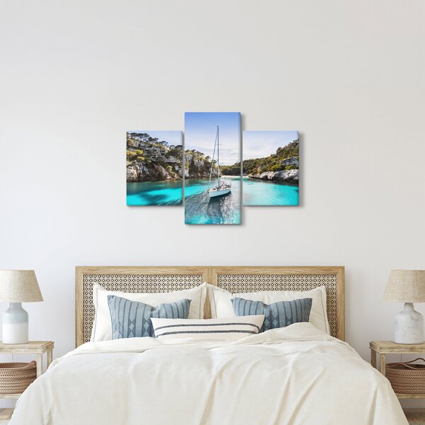 Kép - Strand vitorlással (90x60 cm)