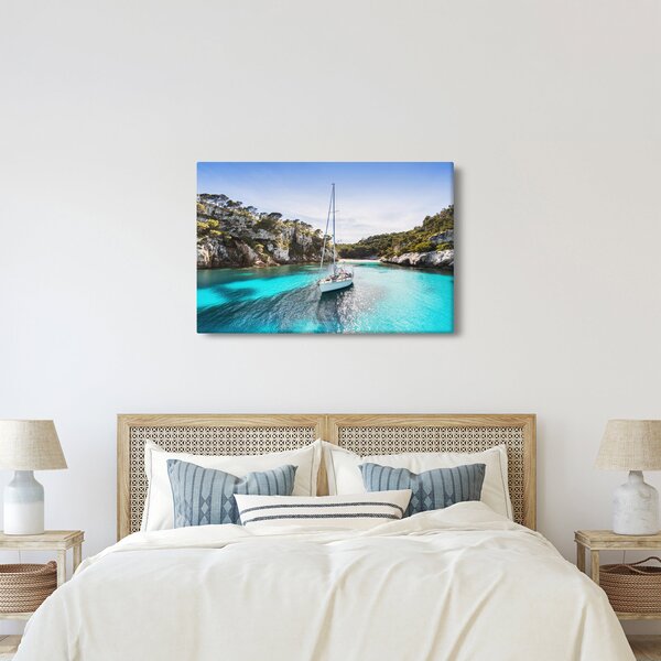 Kép - Strand vitorlással (90x60 cm)