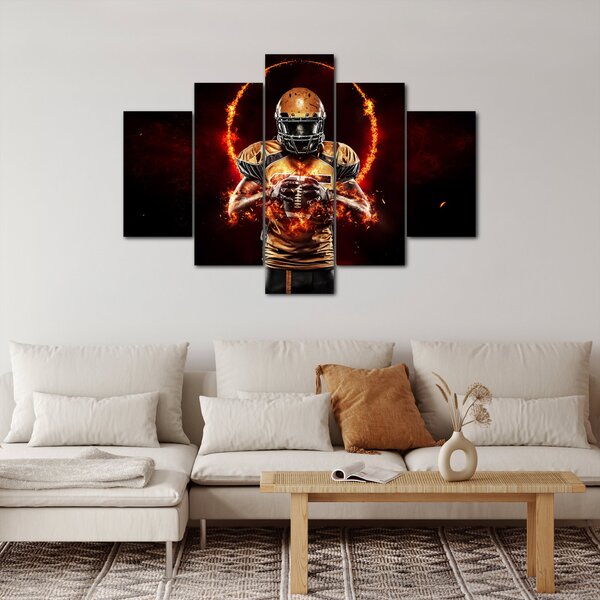 Kép - Amerikai futballista (150x105 cm)