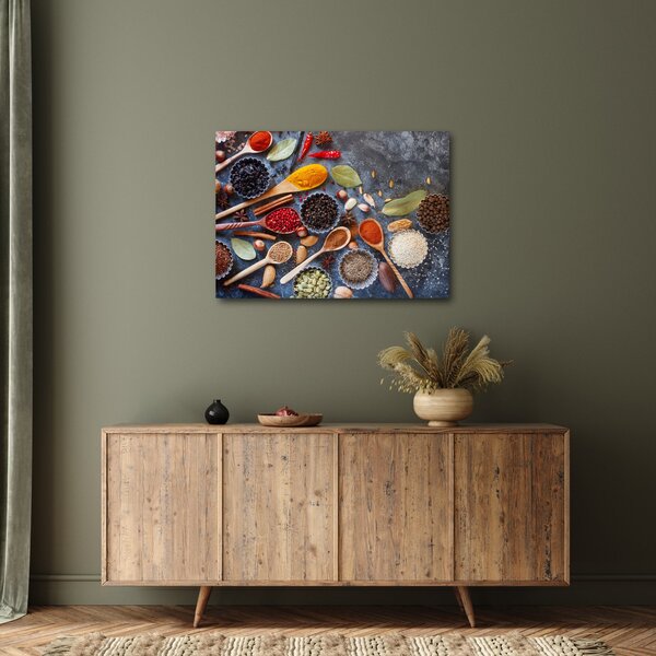Kép - Fűszerek (70x50 cm)