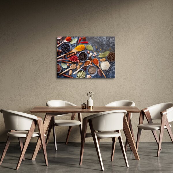 Kép - Fűszerek (70x50 cm)