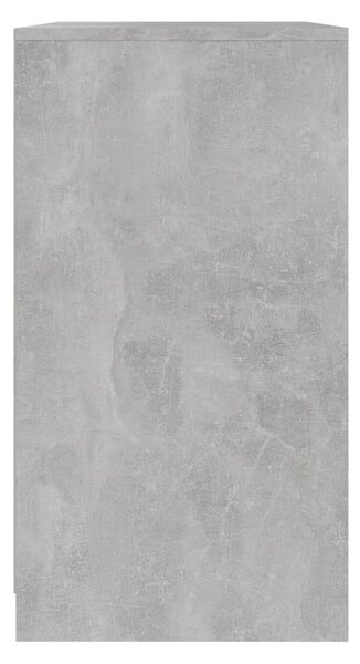 Betonszürke szerelt fa tálalószekrény 70x40,5x75 cm