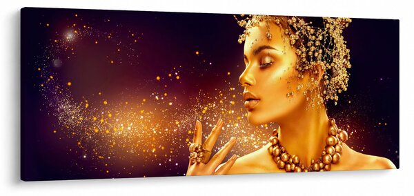 Kép - Arany smink (120x50 cm)