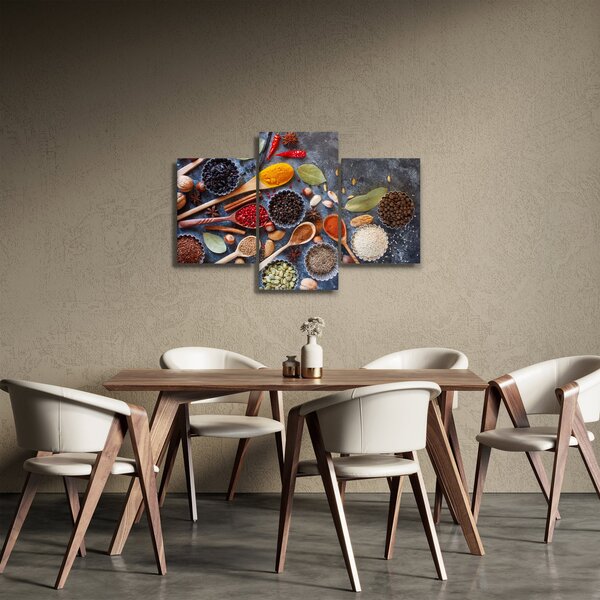 Kép - Fűszerek (90x60 cm)
