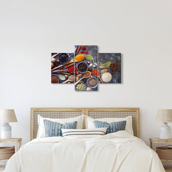 Kép - Fűszerek (90x60 cm)