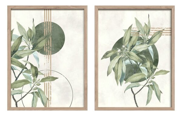 Kép szett 2 db-os 30x40 cm Green – Styler