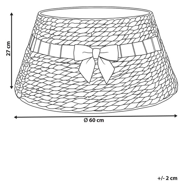 Karácsonyfa alátét BILLNAS 60 cm Zöld