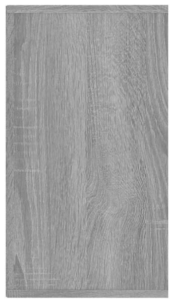 Szürke sonoma színű cipőtároló pad 103 x 30 x 54,5 cm
