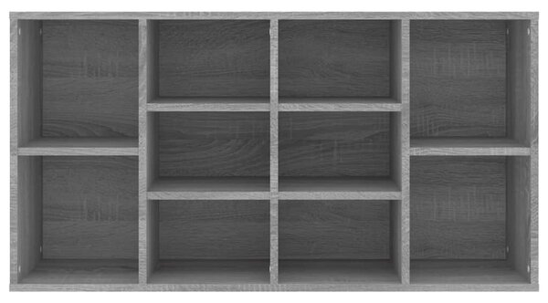Szürke sonoma színű cipőtároló pad 103 x 30 x 54,5 cm
