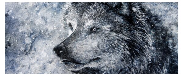 Kép - Farkas rajzfilm (120x50 cm)