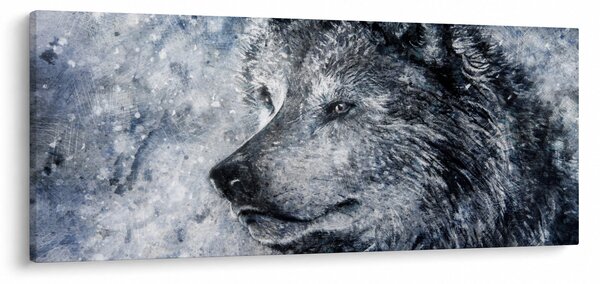 Kép - Farkas rajzfilm (120x50 cm)