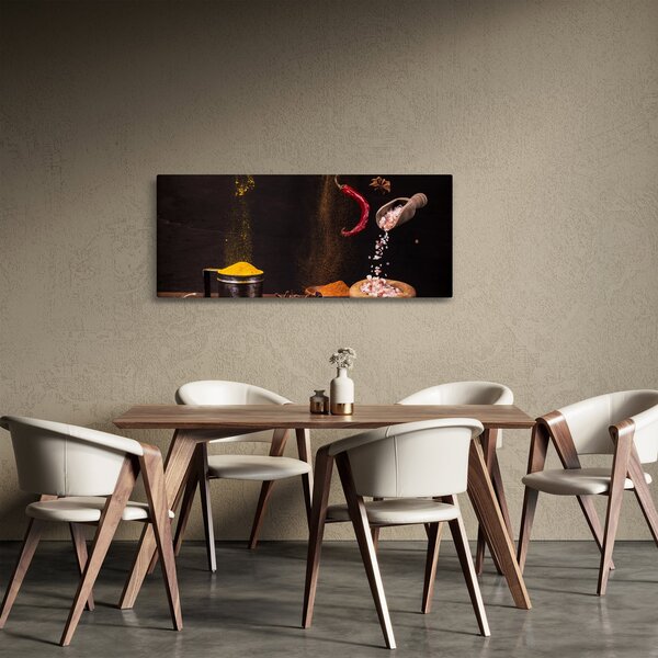 Kép - Fűszerek mozgásban (120x50 cm)
