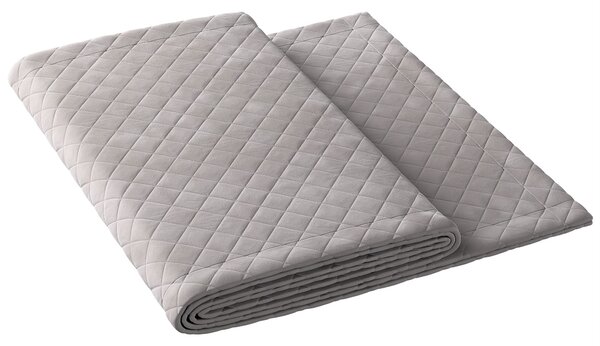 Bársony futó ágytakaró hotel 60x200cm termék színe szürke szövet fényes, welwet