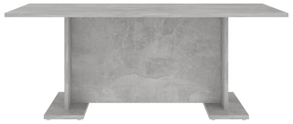 Betonszürke szerelt fa dohányzóasztal 103,5 x 60 x 40 cm