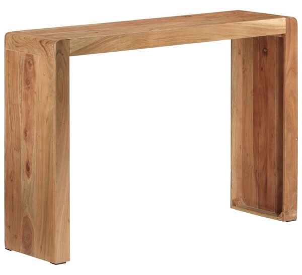Tömör akácfa tálalóasztal 110x30x76 cm