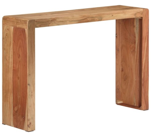 Tömör akácfa tálalóasztal 110x30x76 cm