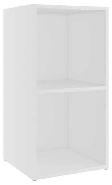 4 db fehér szerelt fa TV-szekrény 72 x 35 x 36,5 cm