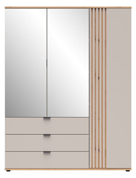 Ruhásszekrény Brevas 2 (kasmír + artisan tölgy)