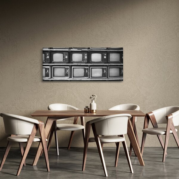 Kép - Retro TV (120x50 cm)
