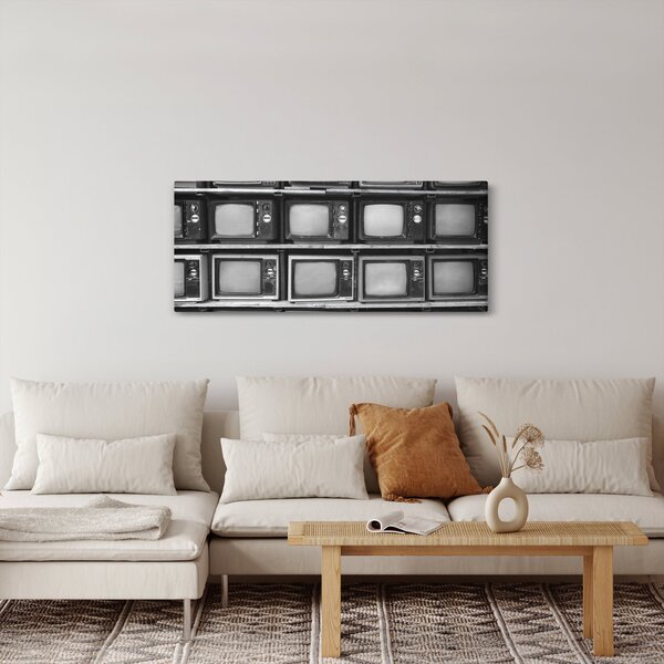 Kép - Retro TV (120x50 cm)