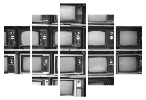 Kép - Retro TV (150x105 cm)