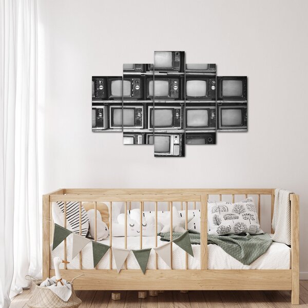 Kép - Retro TV (150x105 cm)