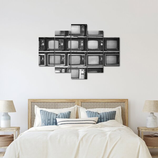Kép - Retro TV (150x105 cm)