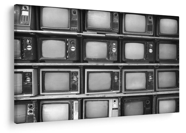 Kép - Retro TV (90x60 cm)
