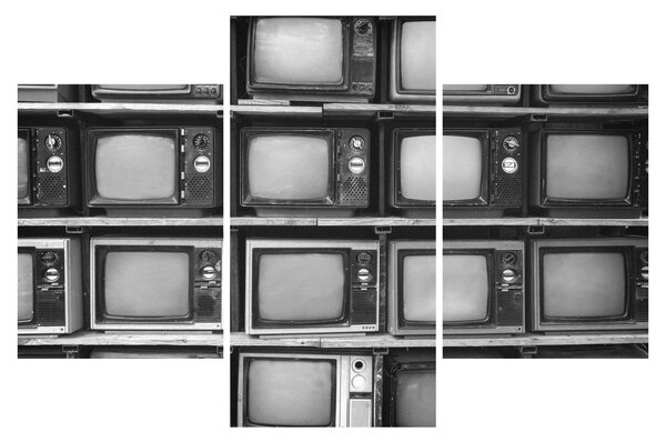 Kép - Retro TV (90x60 cm)