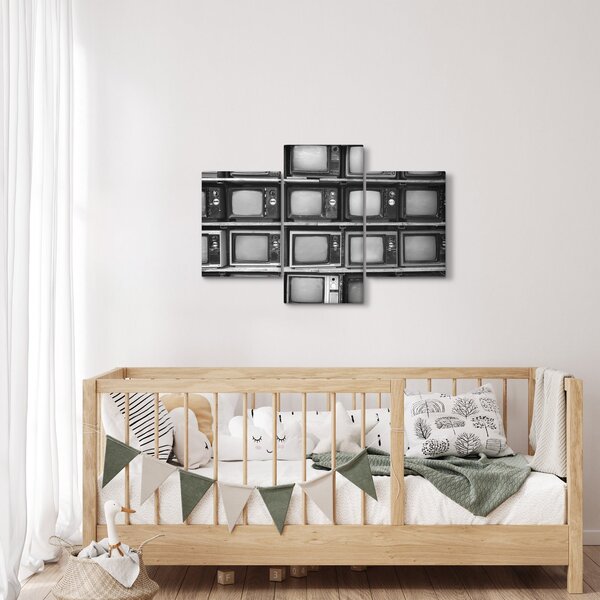 Kép - Retro TV (90x60 cm)