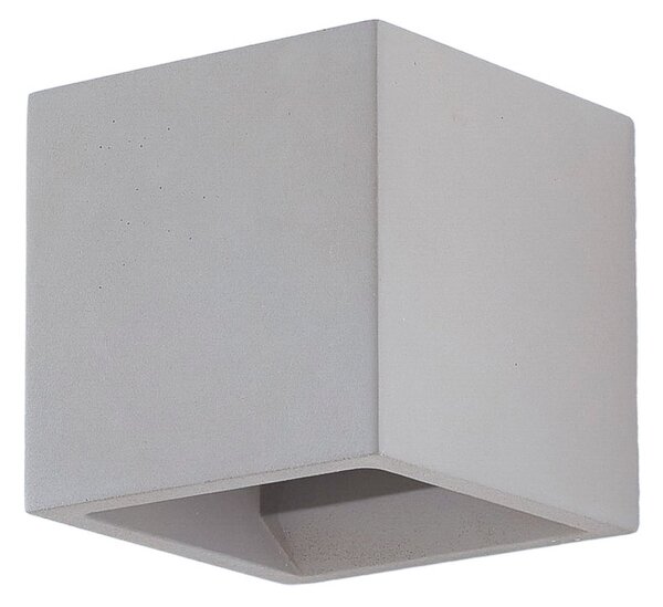 Fali Lámpa Lindby, Jayden, dimmable, Szürke, Folyosó, Gipsz / Agyag, Modern