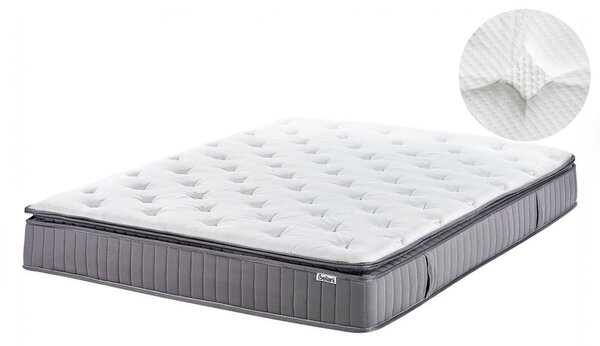 Gél memóriahabos táskarugós matrac COOL HYBRID 7 PRO H3/4 kemény 140 x 200 cm