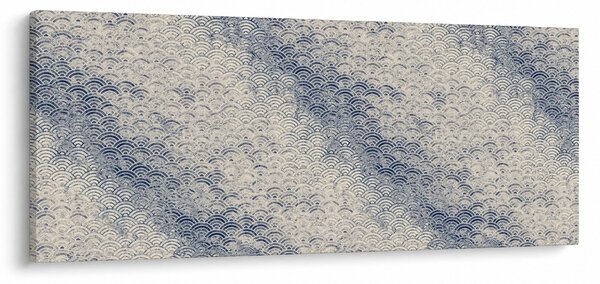 Kép - Hullámminta (120x50 cm)