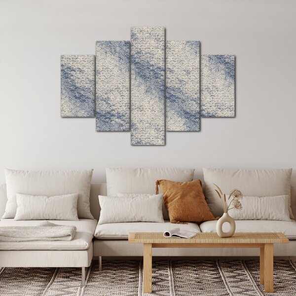 Kép - Hullámminta (150x105 cm)
