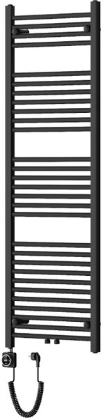 Mexen, Mexen Mars grzejnik elektryczny 1500 x 500 mm, 600 W, czarny - W110-1500-500-6600-70