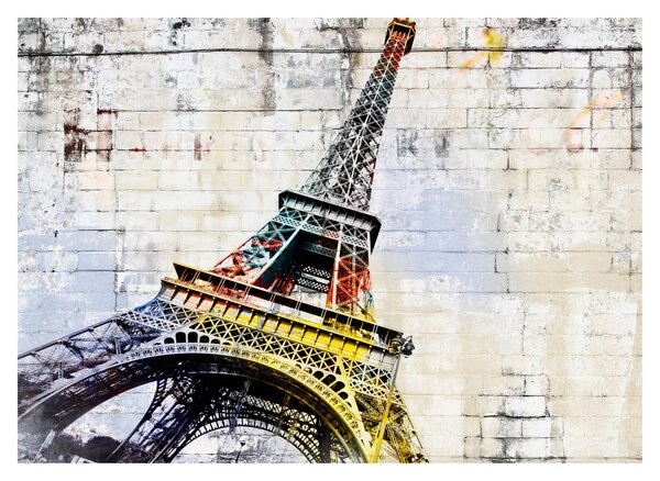 Kép - Az Eiffel-torony digitális művészete (70x50 cm)