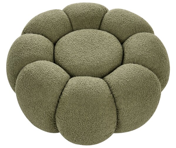 Puff BEAUFORT Buklé Zöld