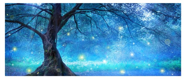 Kép - Misztikus erdő (120x50 cm)
