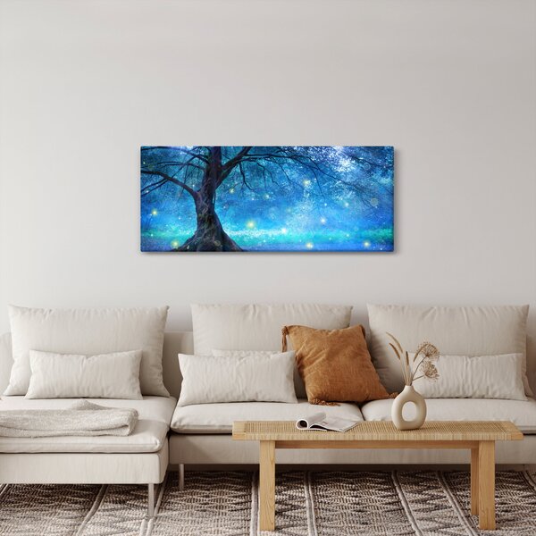 Kép - Misztikus erdő (120x50 cm)
