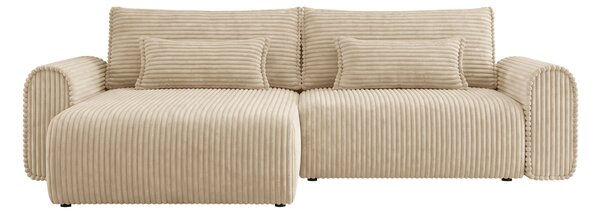 Sarokkanapé Comfivo Auras, Kárpit, 82x245x145cm