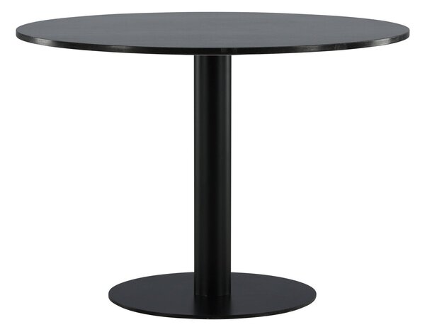 Asztal Dallas 175, 75cm, Fekete, Fekete márvány