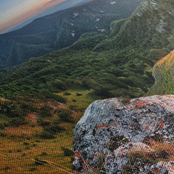 Kép - Hegyi táj (120x50 cm)