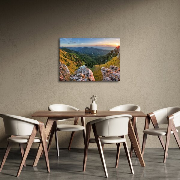 Kép - Hegyi táj (70x50 cm)