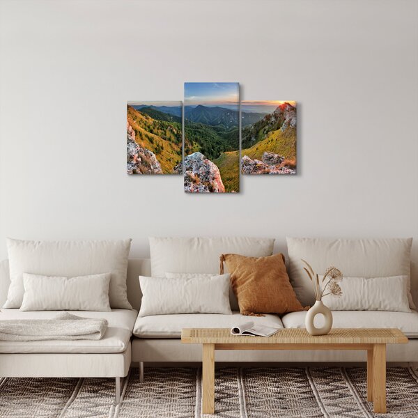 Kép - Hegyi táj (90x60 cm)